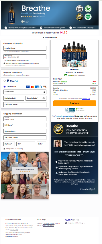 check out page